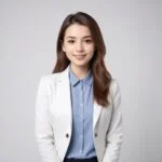 pikaso texttoimage ai business id photo attractive yound adult girl w