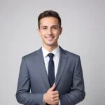 pikaso texttoimage ai business man id photo attractive yound adult wh 2