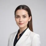 pikaso texttoimage ai business woman id photo vally girl white backgr
