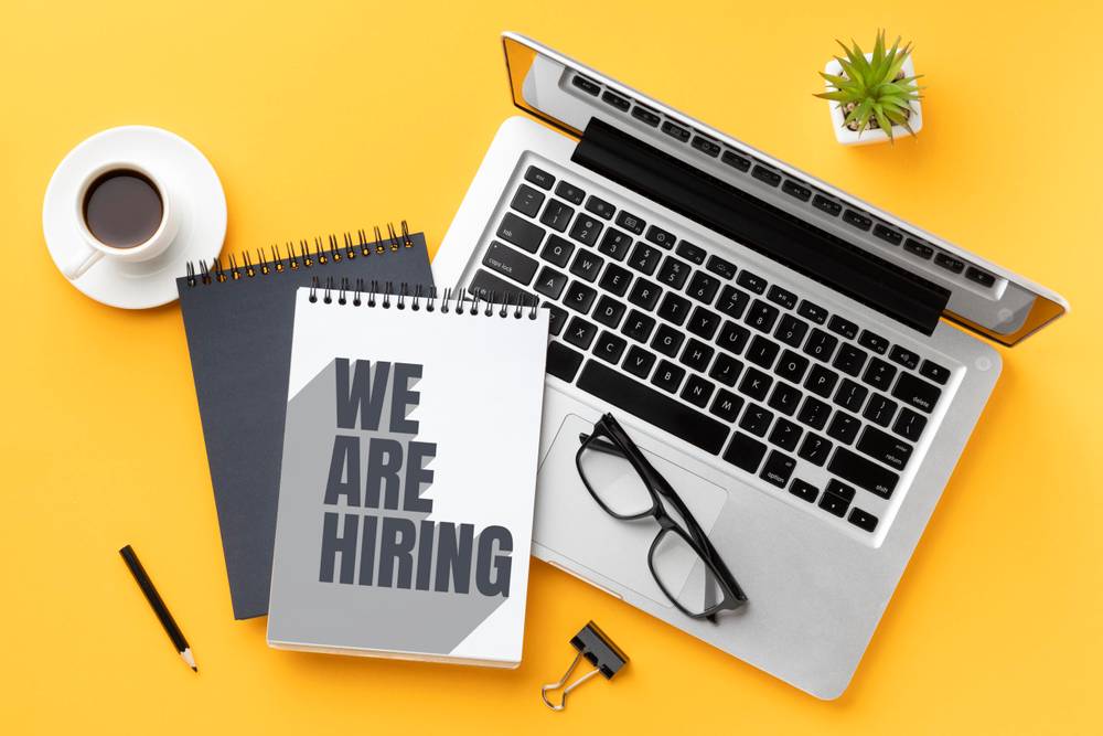 How to Create Job Ads That Will Attract the Right Candidates 1 we are hiring digital collage 1 scaled